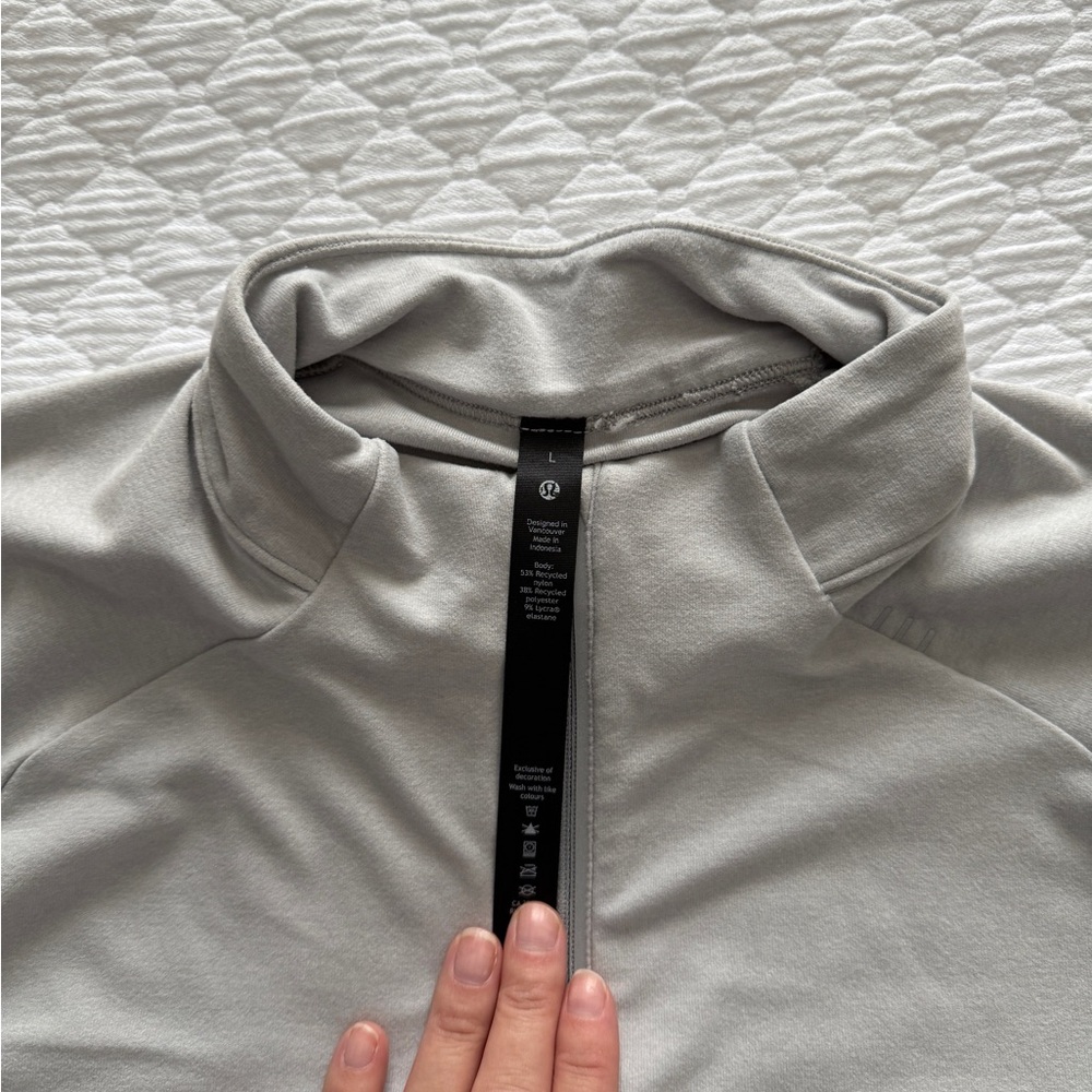 Lululemon Surge Warm Reflective 1/2 Zip - Picture 2 of 5
